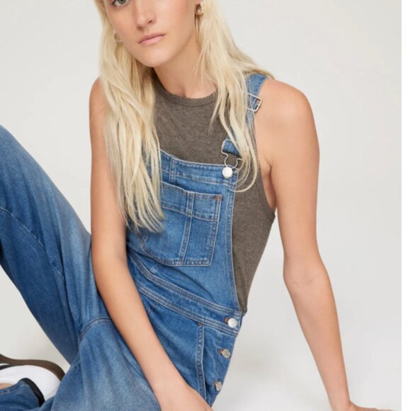 Madewell Flared Denim Overalls – Size  4 - Picture 6 of 7